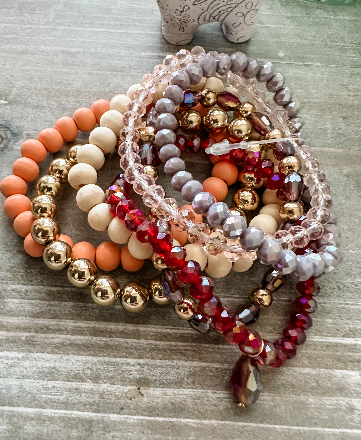 Isla- Boho Beaded Stack