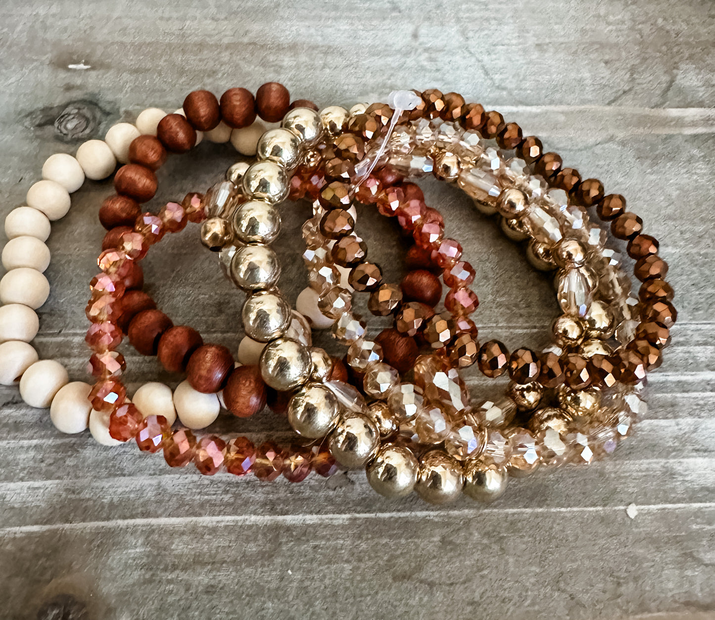 Isla- Boho Beaded Stack