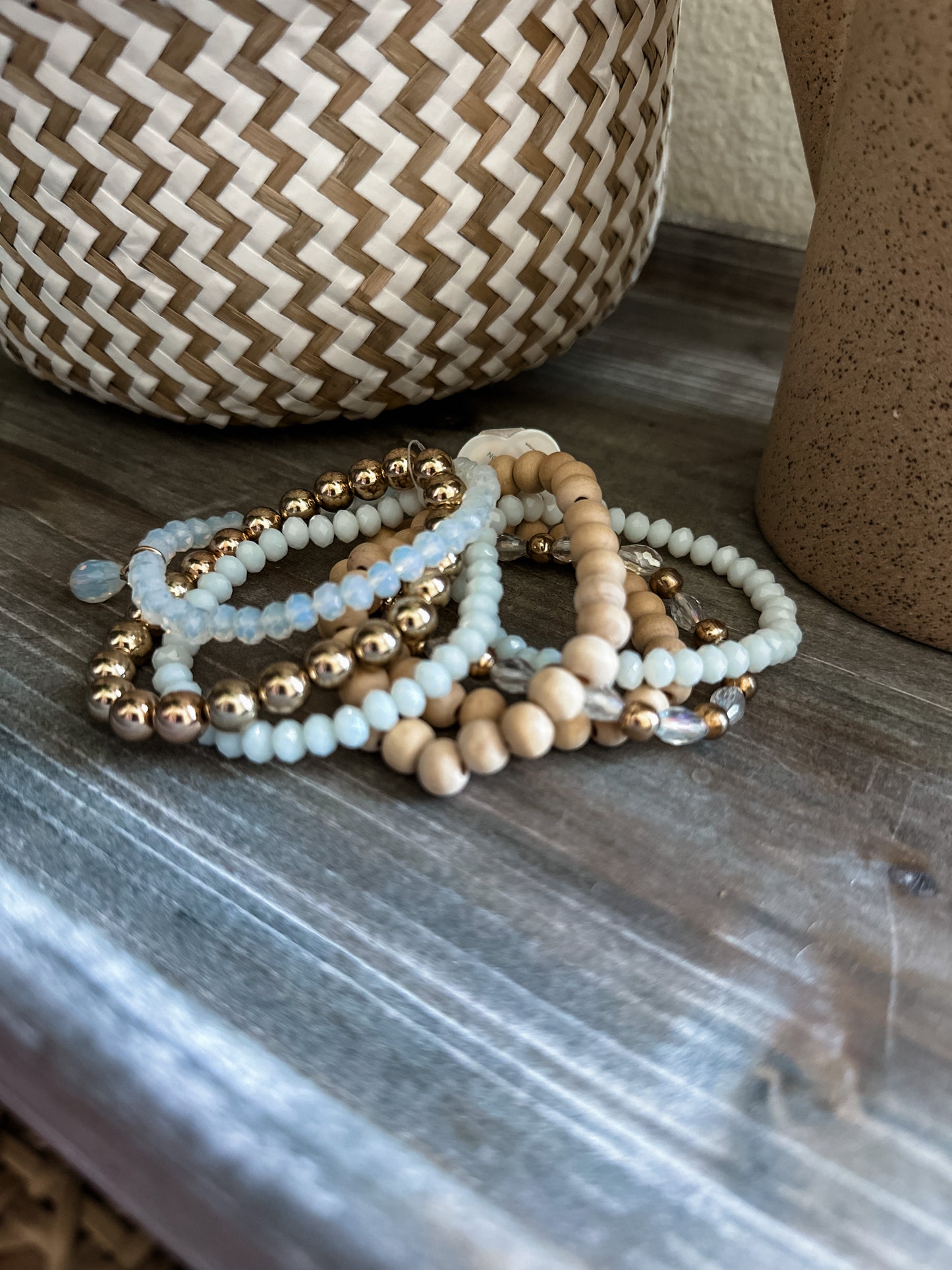 Isla- Boho Beaded Stack