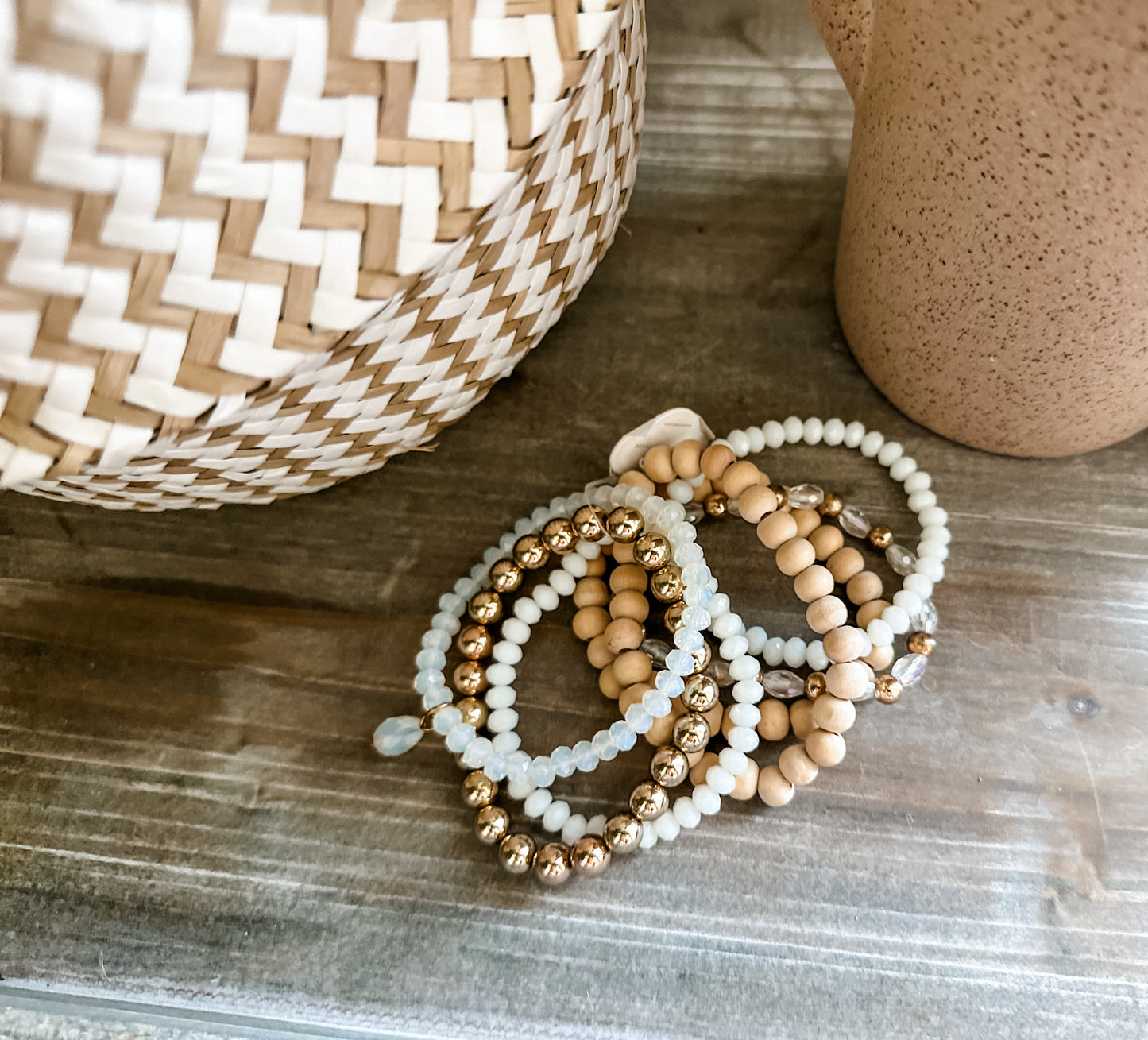 Isla- Boho Beaded Stack